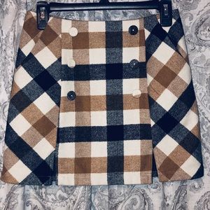 Plaid skirt